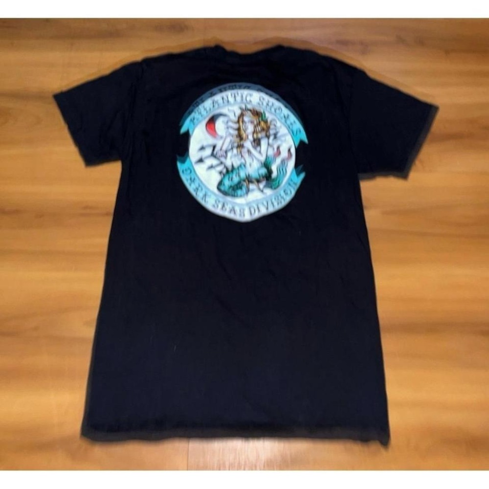 Mens Dark Seas "Atlantic Shoals" Cotton Crewneck‎ T-Shirt